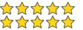 Two rows of five stars